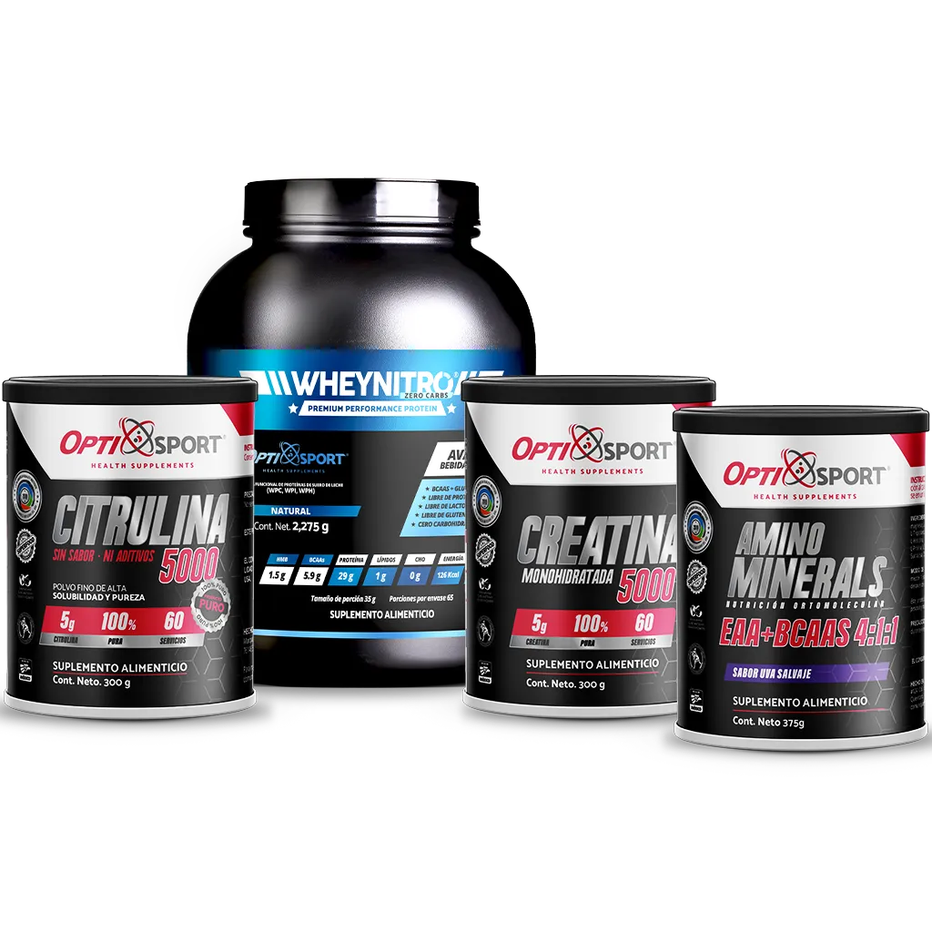 Kit de productos para resistencia Opti Sport